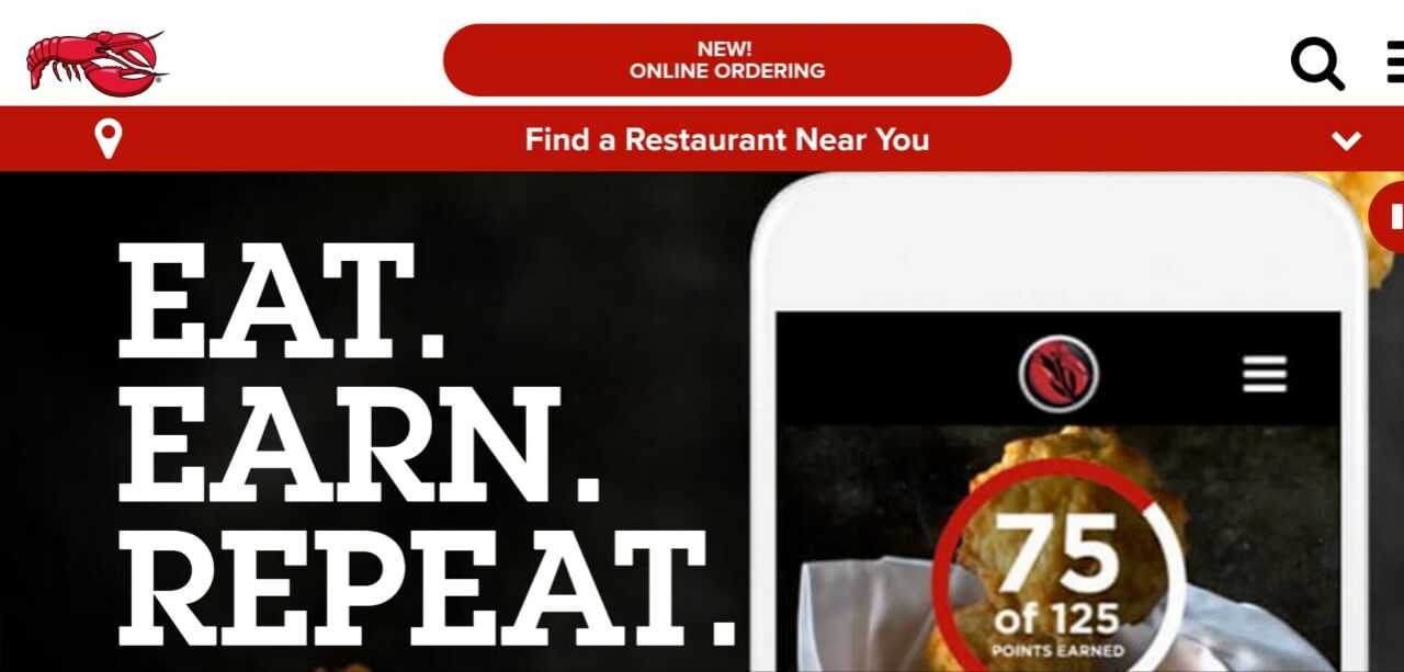 Red Lobster Seafood Restaurants New Online Ordering