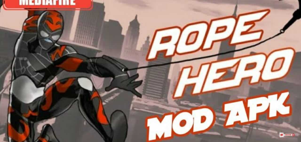 Download Rope Hero Vice Town Mod Apk (Unlimited Money, Mod Menu)